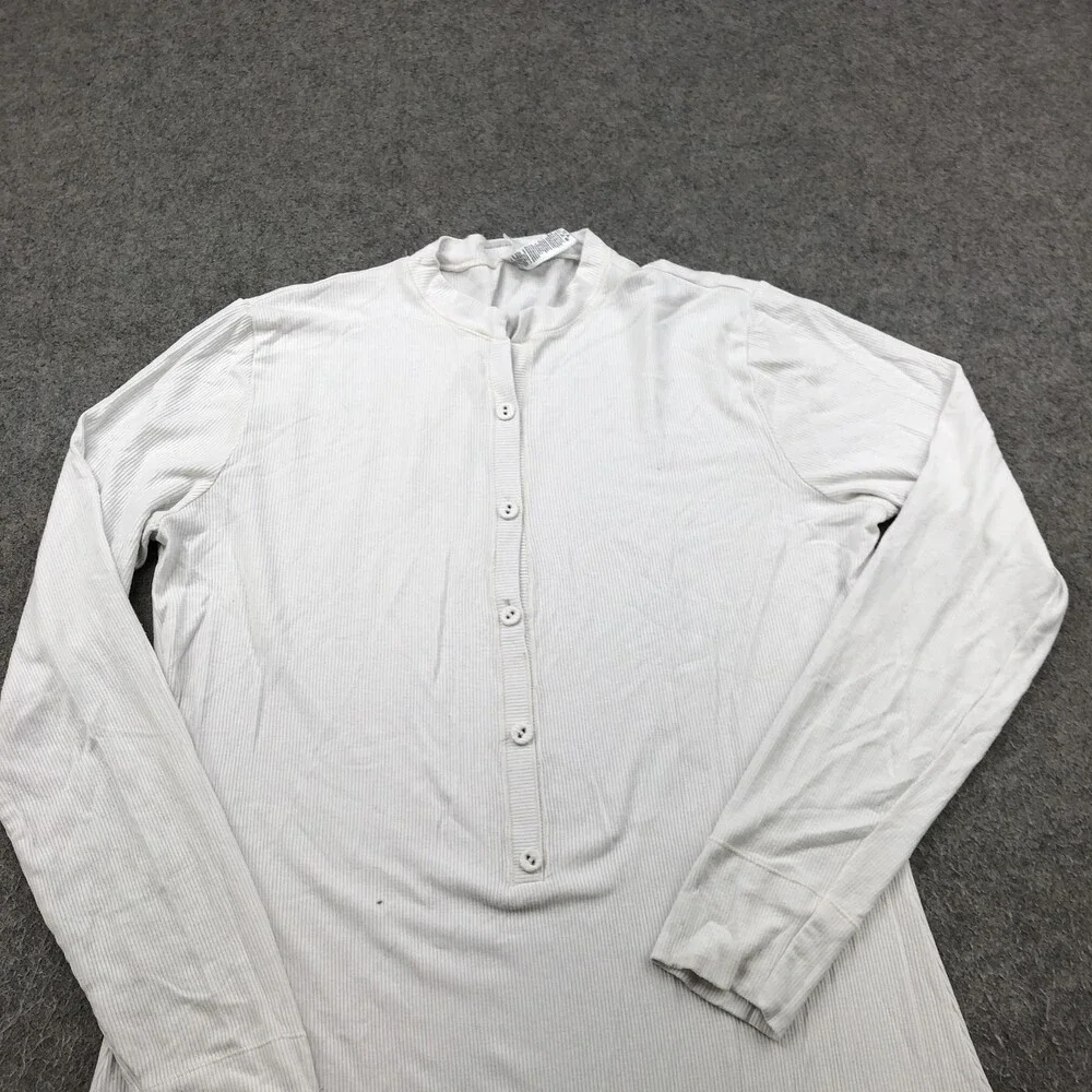 SKIMS White Long Sleeve Tee - Picture 4 of 9